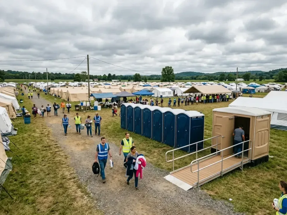 disaster-relief-camp-restrooms-010 — frequently asked questions, Dumpster & Portable Bathrooms Rental in Woodbury, NJ